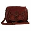 Pranjals House Leather Brown Handbag For Women