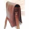 Pranjals House Leather Brown Messenger Shoulder Bag For Boys And Girls