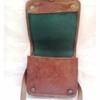 Pranjals House Leather Brown Messenger Shoulder Bag For Boys And Girls