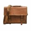 Pranjals House Leather Brown Messenger Bag