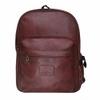 Pranjals House Leather Brown Laptop Backpack