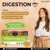 TEACURRY Digestion Tea (1 Month Pack, 30 Tea Bags) - Stomach Ease Tea with Diet Chart
