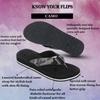 DOCTOR EXTRA SOFT House Slipper for Women's Camo | Pregnancy | Orthopaedic & Diabetic | Bounce Back Technology | Ultra softy |Memory Foam Cushion |Comfortable Footbed for Girls & Ladies Daily Use D-56-Black-6 UK