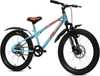 AVON Buke Hoot 20T Bicycle with Front & Rear Disc Brake, Fork Suspension For Boys 20 T (inch) Mountain Cycle (Single Speed, Blue, Rigid)