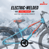 AVON Buke Hoot 20T Bicycle with Front & Rear Disc Brake, Fork Suspension For Boys 20 T (inch) Mountain Cycle (Single Speed, Blue, Rigid)