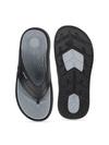 Carlton London Grey Thong Flip-Flops for Men
