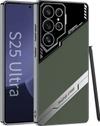 Clothemyphone Back Cover for Electro Design Case Compatible with Samsung Galaxy S25 Ultra (Green, Hard Case, Pack of: 1)