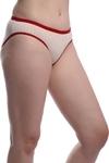 PIBU -Women Cotton Silk Hipster Multicolor Panties Combo -100% Cotton ( Pack of 6 ) ( Color : White,Pink,Red,Blue,Yellow,Orange ) ( Pattern : Solid )