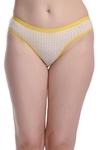 PIBU -Women Cotton Silk Hipster Multicolor Panties Combo -100% Cotton ( Pack of 6 ) ( Color : White,Pink,Red,Blue,Yellow,Orange ) ( Pattern : Solid )