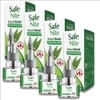 Maxx Flash Safe Night | Pack of 4 Herbal Mosquito Repellent Liquid Refill 45ml Each | Fits All Machines