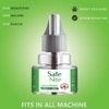Maxx Flash Safe Night | Pack of 4 Herbal Mosquito Repellent Liquid Refill 45ml Each | Fits All Machines