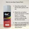 APARSPRAY Automotive Spray Paint Calgary White (RC Colour Name) Compatible for Tata Nexon -225 ml (Pack of 1-Pcs)