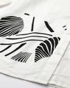 DESIGNALLY Women White Zebra Print Shirt