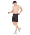 VEGO Men's Regular Fit Cotton Shorts_Black_M
