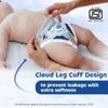 Bumtum  Diaper Pants Medium (M) Size  - 174 Diapers |Pack of 2 |Super Soft with Leakage Protection