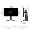 LG 24GS65F Smartchoice 60.47cm (23.8Inch) Ultragear FHD (1920x1080) IPS Gaming Monitor, 180Hz, 1ms, NVIDIA G-SYNC Compatible, AMD FreeSync, DP, HDMI, Tilt/Height/Pivot Adjustable, Anti-Glare (Black)