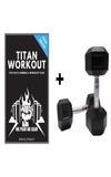 Sridaya Hex dumbbells set (10, Kilograms) Dumbbell