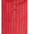 Pro-Ethic Style Developer Ethnic Wear Silk Red Kurta Pajama Set for Kids and Boys