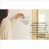 MARQO White Acrylic Wall-Mount Shelf 124 Inch with Rail Key Hooks (Pack of 1)