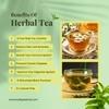 AGS Herbal Pure Herbal & Organic Certified Tulsi Lemon Grass Tea-100gm