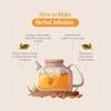 AGS Herbal Pure Herbal & Organic Certified Tulsi Lemon Grass Tea-100gm