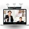 Peoplelink Stellar X20 Audio & Video MeetUp HD 100x Optical Zoom Video and Audio Conferencing System for Small Meeting Rooms, Black