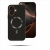 MINTZZ Case for Apple iPhone 16 Plus | Compatible with MagSafe | Shockproof Magnetic Back Cover | Military Grade Protection | Slim Textured Grip | Raised Edges | Black