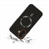 MINTZZ Case for Apple iPhone 16 Plus | Compatible with MagSafe | Shockproof Magnetic Back Cover | Military Grade Protection | Slim Textured Grip | Raised Edges | Black