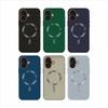 MINTZZ Case for Apple iPhone 16 | Compatible with MagSafe | Shockproof Magnetic Back Cover | Military Grade Protection | Slim Textured Grip | Raised Edges | Blue