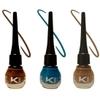 KINDED Teal Green, Chocolate Brown and Camel Brown Waterproof Smudgeproof Longlasting Liquid Eye Liner, 5 ml - Pack of 3