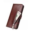 Trounce Zipper Series Faux Leather Brown Wallet Flip Case Mobile Cover    For  LG Q Stylus