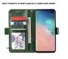 Trounce Zipper Series Faux Leather Green Wallet Flip Case Mobile Cover    For  Xiaomi Redmi  Note 5 Pro