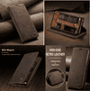 Trounce Prime Leather Magnetic Closure  Flip Cover With Card Holder Wallet | Mobile Case| Back Cover - Coffee Brown) For  Oppo F7