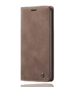 Trounce Prime Leather Magnetic Closure  Flip Cover With Card Holder Wallet | Mobile Case| Back Cover - Coffee Brown) For  Oppo F7