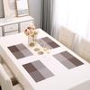 HOKIPO PVC Washable Set of 4 Placemats for Dining Table - 45x30 cm