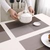 HOKIPO PVC Washable Set of 4 Placemats for Dining Table - 45x30 cm