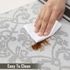 HOKIPO PVC Washable 4 Pieces Dining Table Mats - 45x30 cm