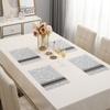 HOKIPO PVC Washable 4 Pieces Dining Table Mats - 45x30 cm