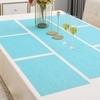 HOKIPO PVC Mats for 6 Seater Dining Table with Runner (AR4239)