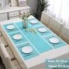 HOKIPO PVC Mats for 6 Seater Dining Table with Runner (AR4239)