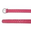 Exotique  Pink Casual Faux Leather Belt For Women (BW0037PK)