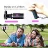 BOPUD Selfie Stick Wired Selfie Stick Monopod Holder with AUX Cable for Smartphones Tripod