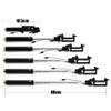 BOPUD Selfie Stick Wired Selfie Stick Monopod Holder with AUX Cable for Smartphones Tripod
