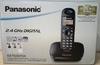 Panasonic KX-TG3611SX, Black, Cordless Landline Phone