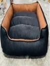 Nandu Gear Soft Velvet Red Cream Color Luxury Sofa Bed PET Bed | Dog Bed | CAT Bed | Puppies Puppy Bed | Rabbit Bedxtra Xtra Large nh_7