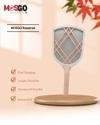 Mosgo Rechargeable Electric Fly Swatter Mosquito Racket Bat with COB Light | Long Battery Life | Made in India