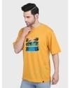 Glito Men's Cotton Graphic Printed T Shirt For Casual Wear