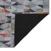 Kaleen India Geometric Rug in a Bag-Washable Indoor/Outdoor Rugs for Bedroom/Living Area/Home Polyester Self Backing for Longevity
