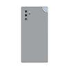 GADGETSWRAP Premium Material Skin Vinyl Decal Sticker Compatible With Samsung Galaxy Note 10 Plus- Silver Glossy