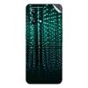 GADGETSWRAP Printed Vinyl Skin Sticker for Realme 9 - Structure Light Dots Dark Glitter